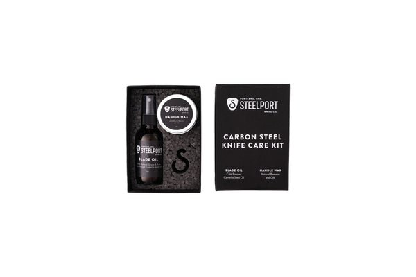 STEELPORT Carbon Steel Knife Care kit - Wellborn 2R Beef