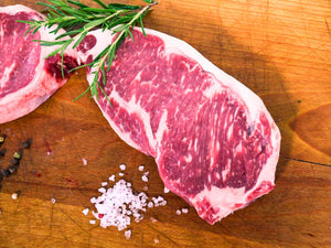 4 New York Strip Steaks Gift Pack - Wellborn2rbeef.com
