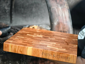 Wellborn 2R Ranch + Fifth & Cherry 14 Inch Cutting Board - Wellborn 2R Beef
