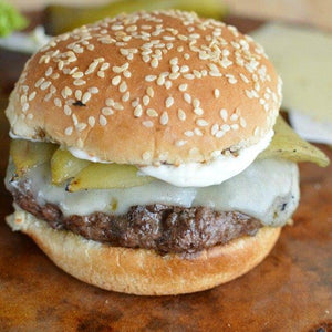 Green Chile Cheeseburger Recipe - Wellborn 2R Beef