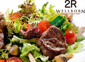 Filet Mignon Tips Salad - Wellborn 2R Beef