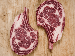 2 Pack of Bone - In Ribeyes 38 - 45oz - Wellborn 2R Beef
