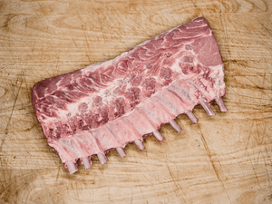 All - Natural 7lb Bone - in Duroc Pork Roast - Wellborn 2R Beef