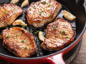 All - Natural Duroc Boneless Pork Chop - Wellborn 2R Beef