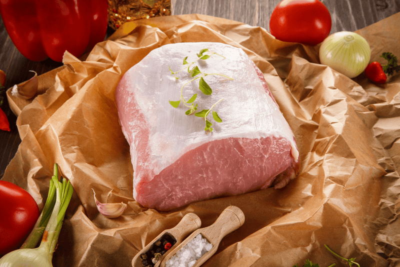All - Natural Duroc Boneless Pork Roast - Wellborn 2R Beef