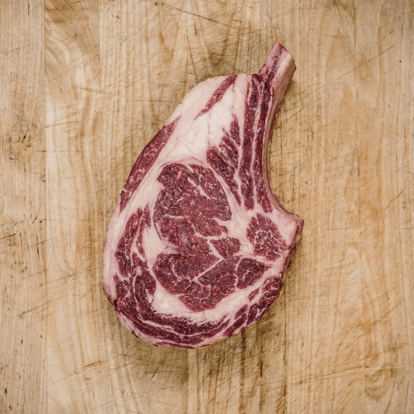 Bone - In Cowboy Ribeye Steak - Wellborn 2R Beef