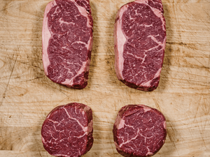 Filet and Sirloin Steak Set (4 Pack) - Wellborn 2R Beef