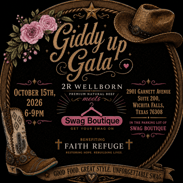 Giddy up Gala (October 15, 2026) - Wellborn 2R Beef