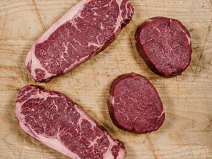 New York Strip and Filet Mignon Gift Pack - Wellborn 2R Beef