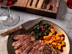 STEELPORT 8 - Piece Steak Knife Set - Wellborn 2R Beef