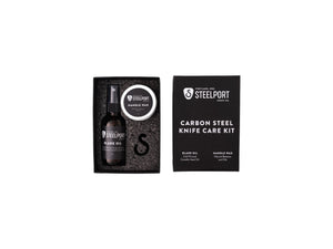 STEELPORT Carbon Steel Knife Care kit - Wellborn 2R Beef
