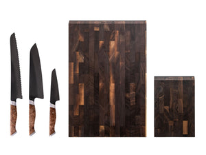 STEELPORT Signature Knife & Board Set - Wellborn 2R Beef