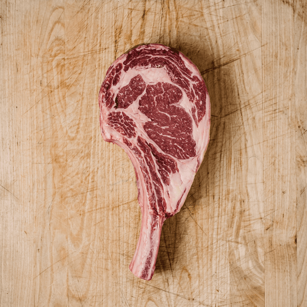 Texas Tomahawk Ribeye - Wellborn 2R Beef