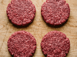 World Famous Texas Sized Half Pound Beef Patties - Wellborn 2R Beef