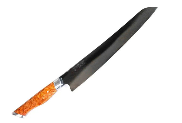 10" Carbon Steel Slicing Knife - Wellborn 2R Beef