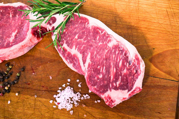 4 New York Strip Steaks Gift Pack - Wellborn2rbeef.com