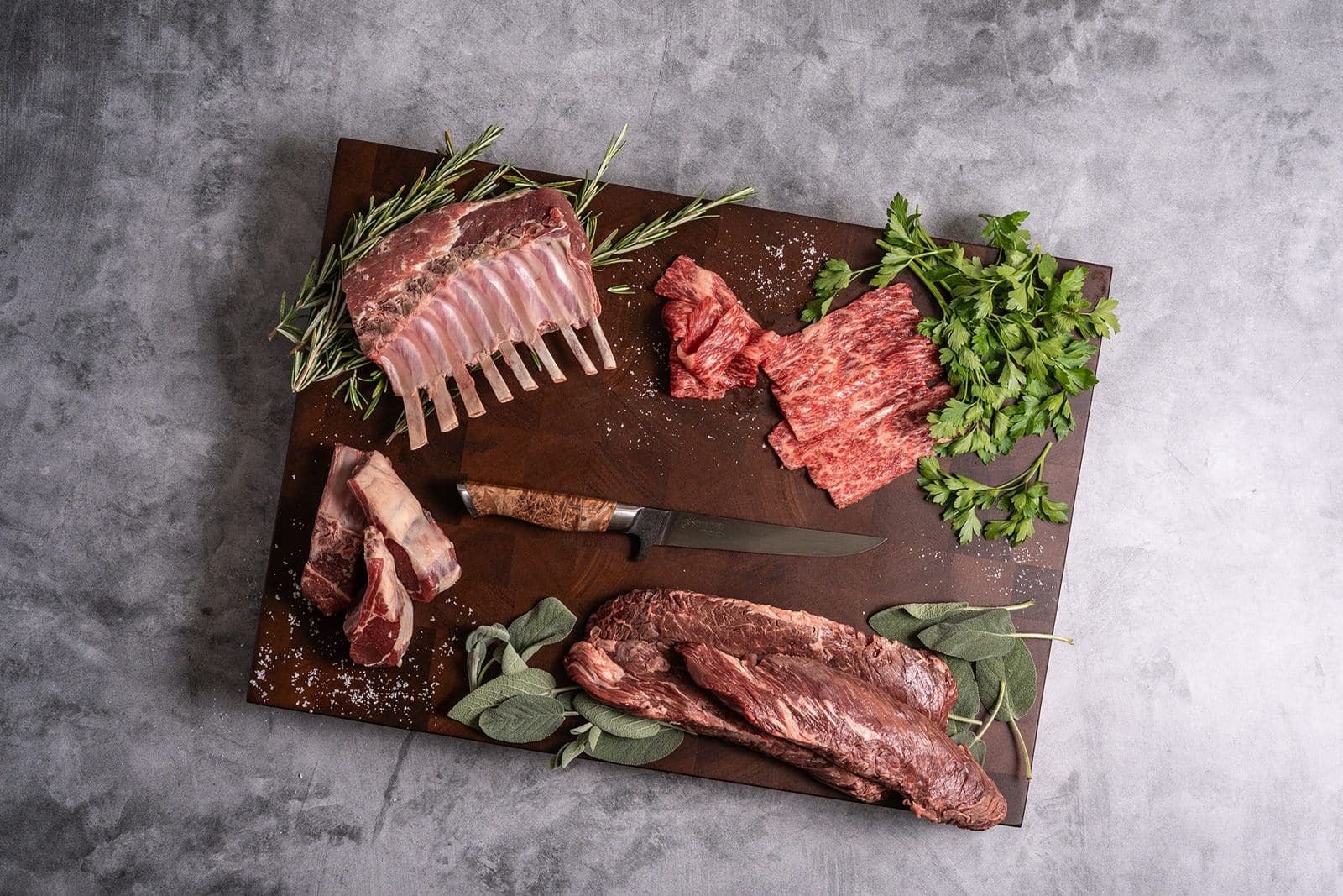 Premium 6 Piece Steak Knife Set – Wellborn 2R Beef