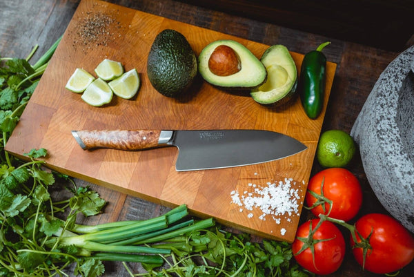 6" Carbon Steel Chef Knife - Wellborn 2R Beef