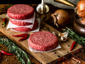 Half Pound Beef Patties - Texas Sized Restaurant Style - Wellborn2rbeef.com