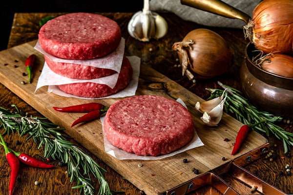 Half Pound Beef Patties - Texas Sized Restaurant Style - Wellborn2rbeef.com