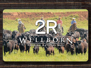 Wellborn 2R Gift Cards - Printed - Wellborn2rbeef.com